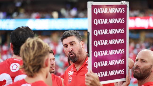 First-year head coach Dean Cox has a big job ahead lifting the Swans. (Photo by Matt King/AFL Photos/via Getty Images)