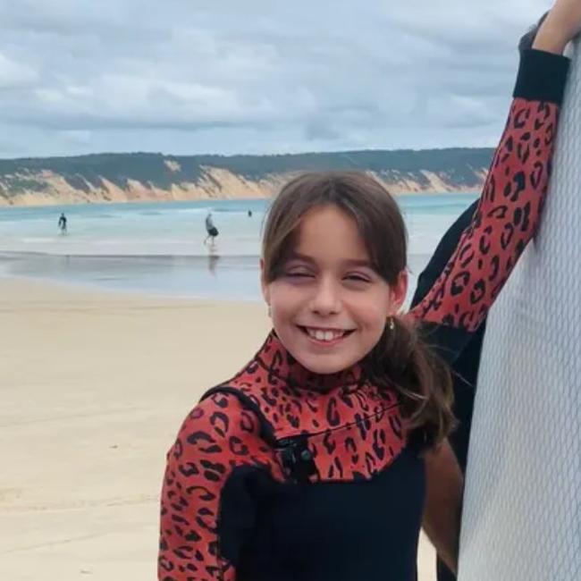 A GoFundMe for 11-year-old Noosa region girl Emma Schwab, who died after getting influenza B. Photo: GoFundMe