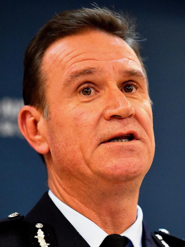 Australian Federal Police SA commander Peter Sykora. Picture: Morgan Sette/AAP