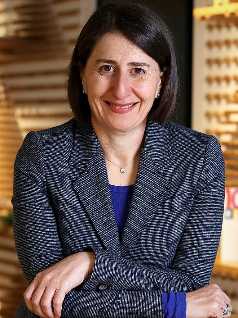 Former NSW premier Gladys Berejiklian. Picture: Jane Dempster