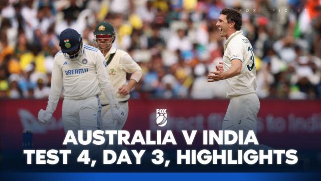 Aus v India - 4th Test, Day 2 Highlights