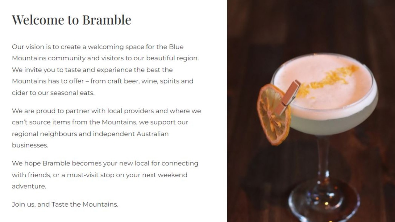 Bramble has been open for three years, but is unlikely to see a forth under its current owner.