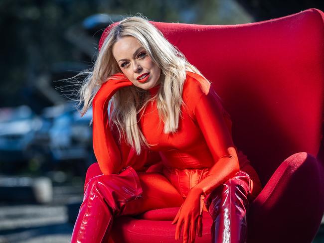 !!Hold for VWeekend Feature!!  The Impersonators. Lucy Holmes is Kylie Minogue. Picture: Jake Nowakowski