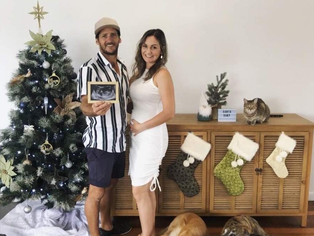 The couple were expecting their first child which family have said they were planning to name Miles.