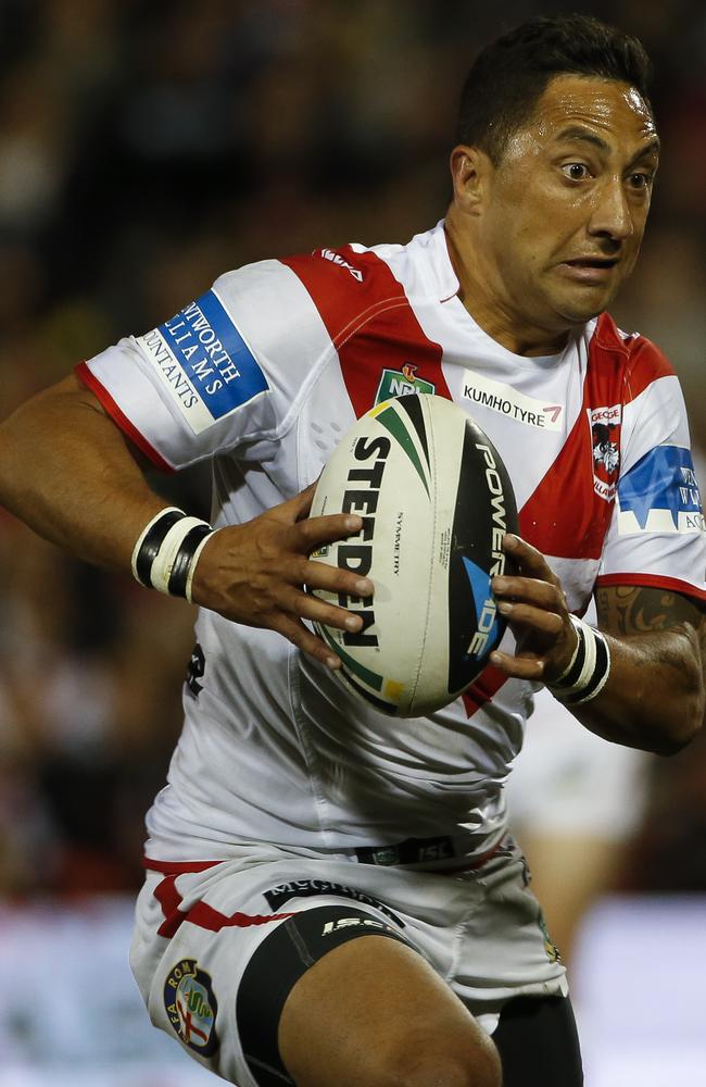 Benji Marshall had an unhappy game.