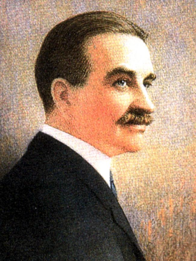 Early undated portrait of L. Frank Baum.