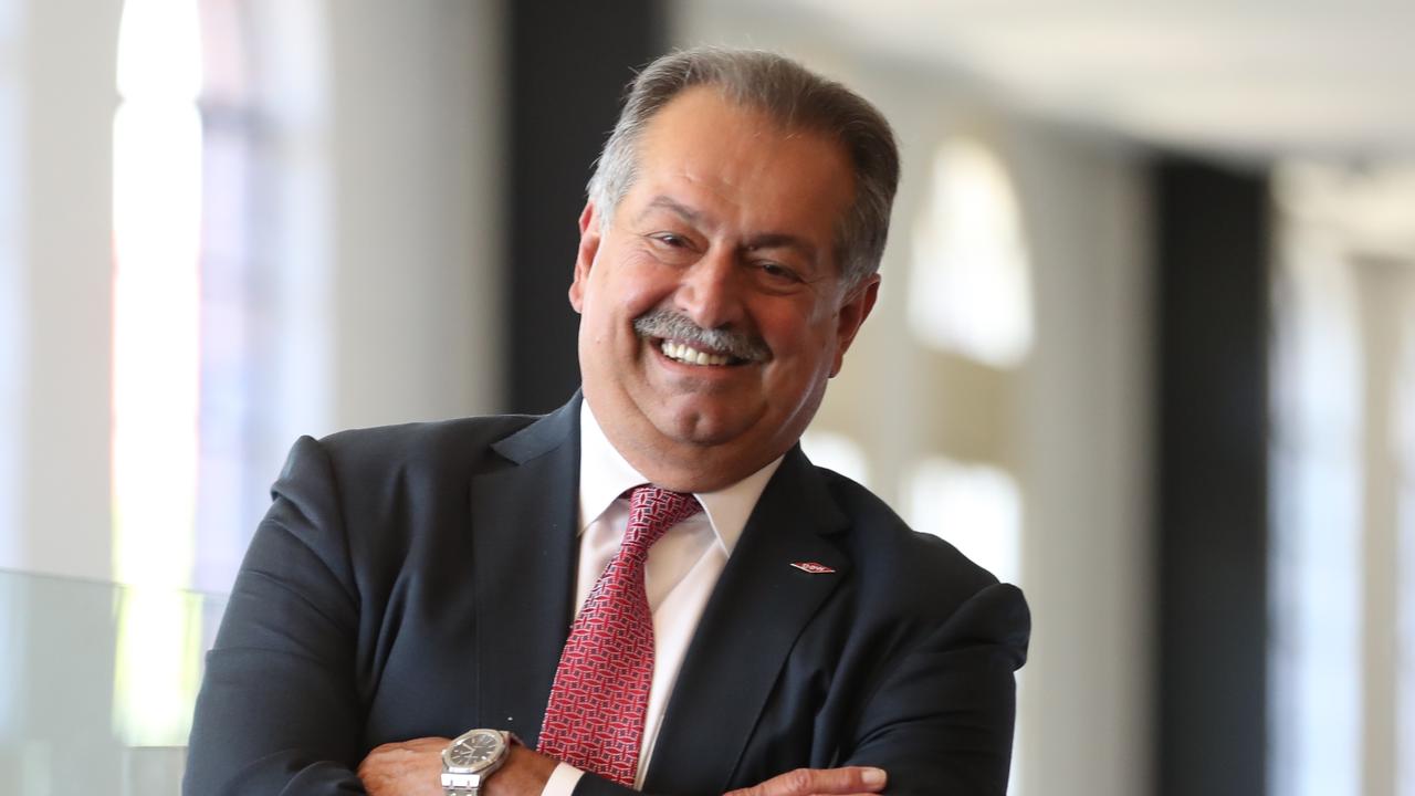 Former Dow Chemical boss Andrew Liveris says the opportunity the Games present to Brisbane and Queensland gives him goosebumps. File picture