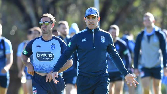 Brad Fittler is takes a modern approach to coaching. Photo: AAP Image/Darren England