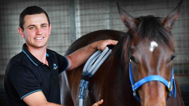 New Sunshine Coast horse trainer George Carpenter. Picture: Patrick Woods.