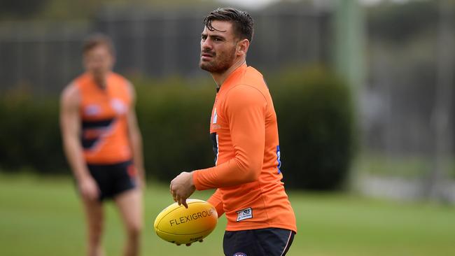 Stephen Coniglio’s price has fallen after lean games in rounds two and three. Picture: AAP Image/Dan Himbrechts.