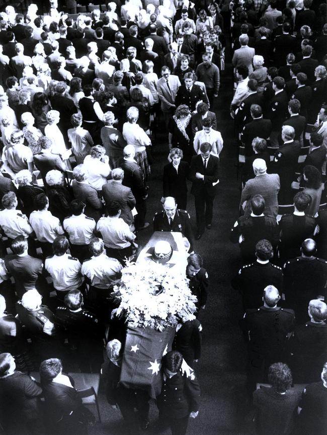 The Funeral of Constable Angela Taylor.