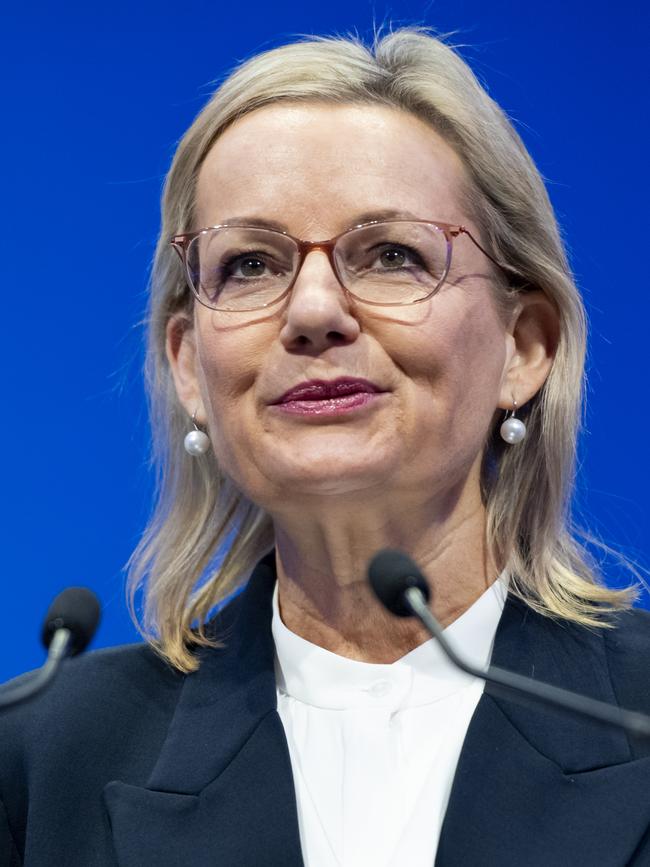 Acting Opposition Leader Sussan Ley. Picture: NewsWire/Monique Harmer