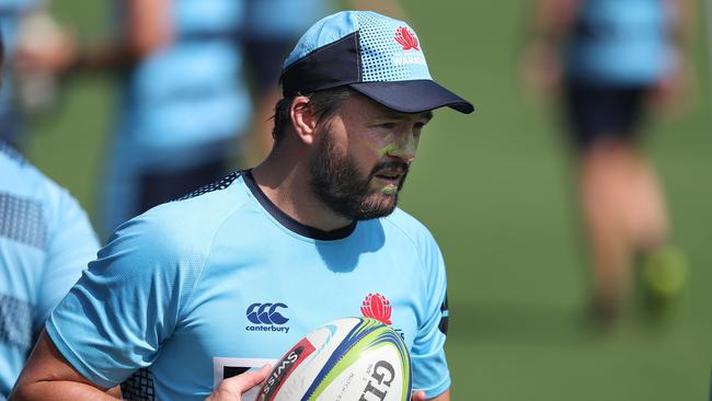 Adam Ashley-Cooper during NSW Waratahs rugby training at Pagewood, Sydney. Picture: Brett Costello