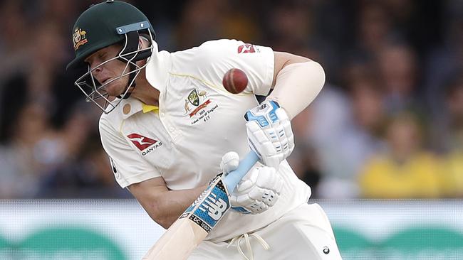 Steve Smith of Australia is struck by a delivery from Jofra Archer