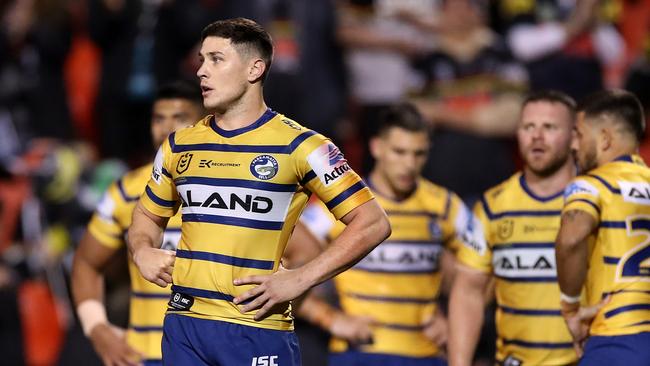 The Parramatta Eels have lost two of their last three games as they fight to keep a spot in the top four. Picture: Getty Images.