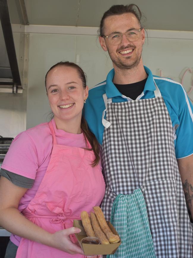 All the action from the 150th Ipswich Show on the 21st of May 2023, featuring Fran Dockley and Bryn Lines workers at Cheeky Churros. Photographed by Georgie Walker.