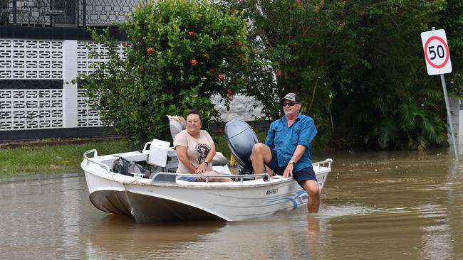 Photographs from the flooding disaster in Ingham, Hinchinbrook, North Queensland, on Wednesday. Picture: Cameron Bates