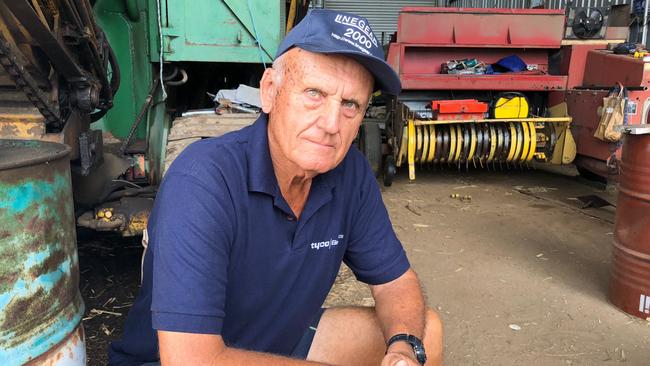  Eagleby resident Alf Schmidt is among those told their land will be needed for the Coomera Connector - but given little idea when.