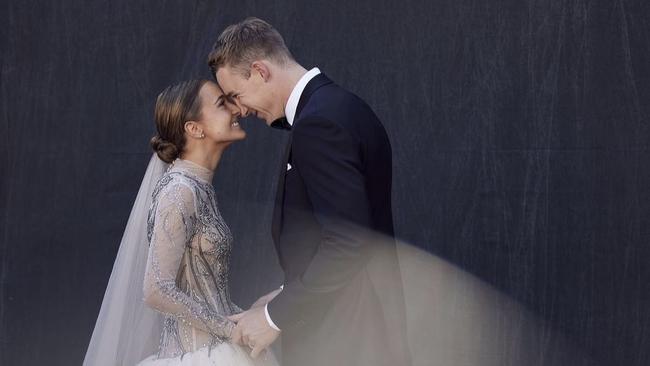 Olivia Burke and Tom Lynch married on November 11. Picture: Lost in Love Photography