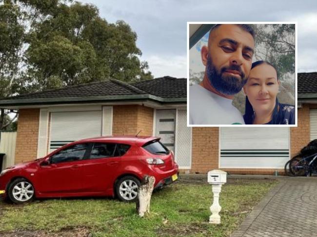 Grandmother Amy Ellis (pictured with husband Mohammed Derbas) has recalled the terrifying moment her grandson and husband were threatened with a gun during a late night home invasion in Sydney’s southwest.