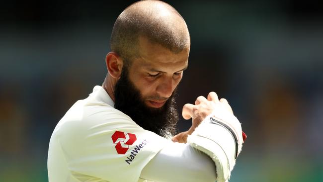 Moeen Ali is battling an injury to his spinning finger.