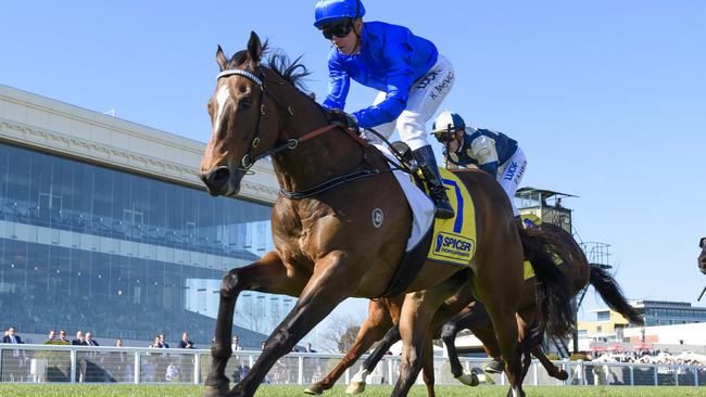 Trekking turned up for Saturday’s Group 1 Winterbottom Stakes with a barrier trial win on Monday. Photo by Vince Caligiuri/Getty Images