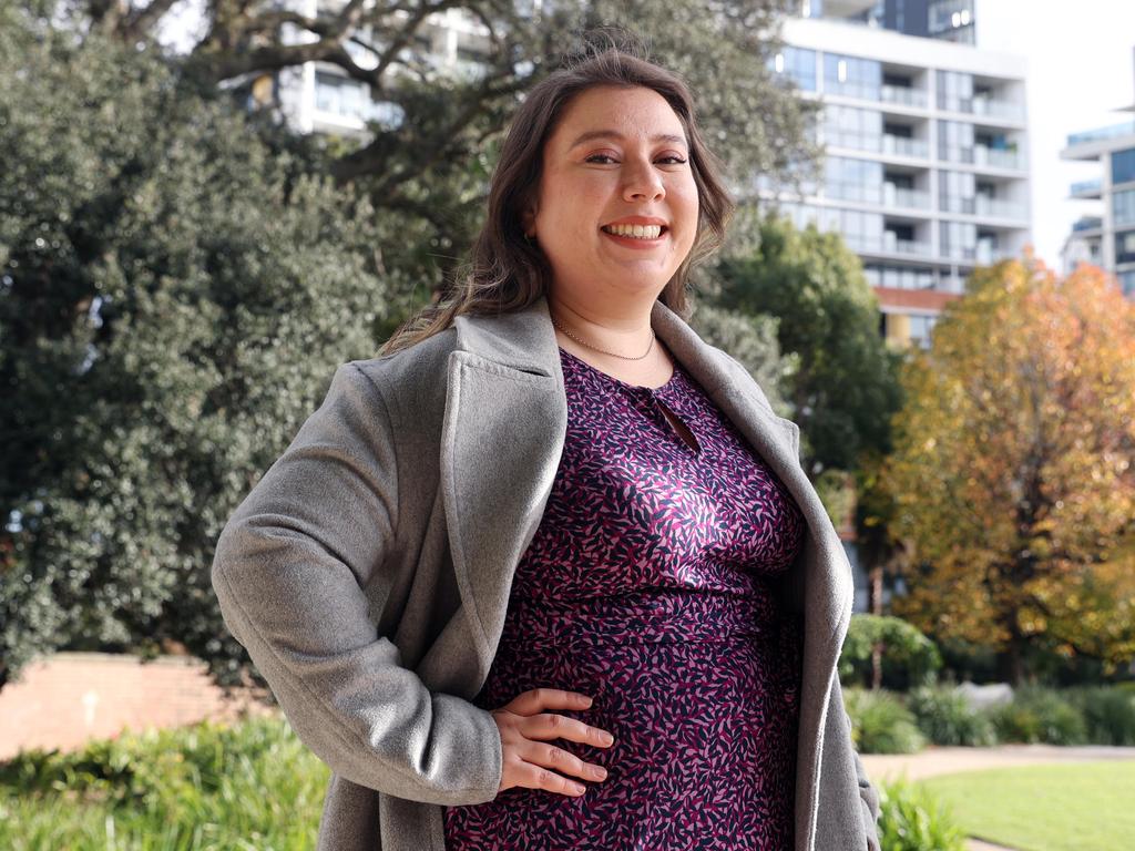 Geraldine Olea is looking to make a career change into the tech industry. Picture: David Swift