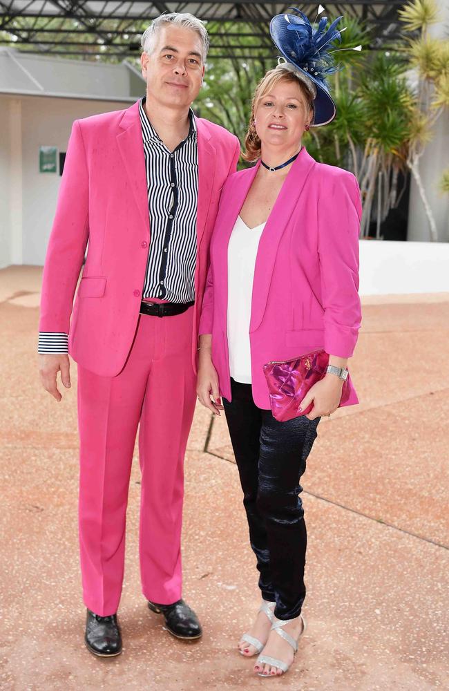 Jeff and Charm Crawford at Melbourne Cup Race Day, Caloundra. Picture: Patrick Woods.