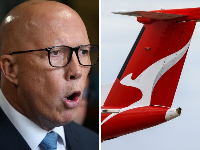 Dutton slams Qantas. Picture: Getty