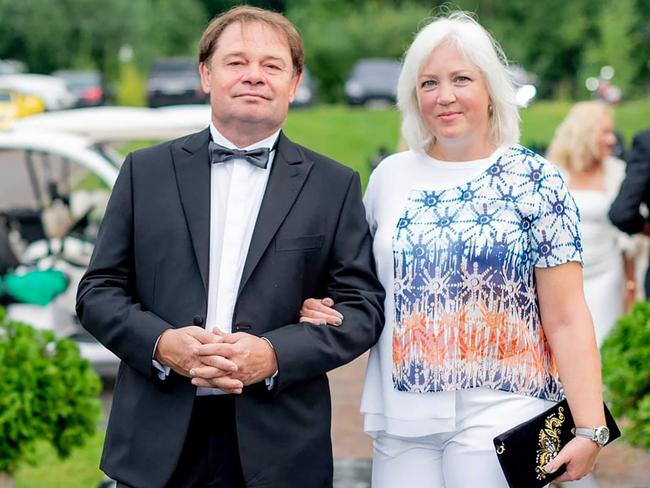 Russian gas tycoon Sergei Protosenya, his wife Natalya, 53, and teenage daughter Maria were found dead in their Spanish mansion. Picture: East2West News