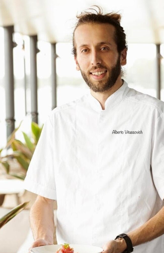 Alberto Vitassovich, chef at Lucio's Marina in Tewantin. Photo: Supplied.