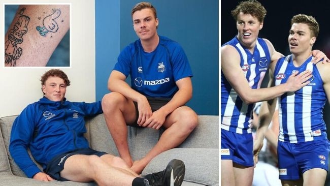 Best mates Cam Zurhaar and Nick Larkey are part of North Melbourne's resurgence.