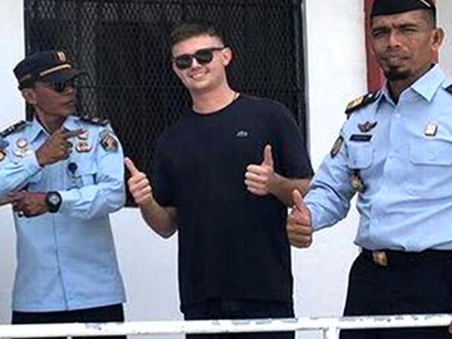 Aussie man released from Indo jail. Picture Today.JPG