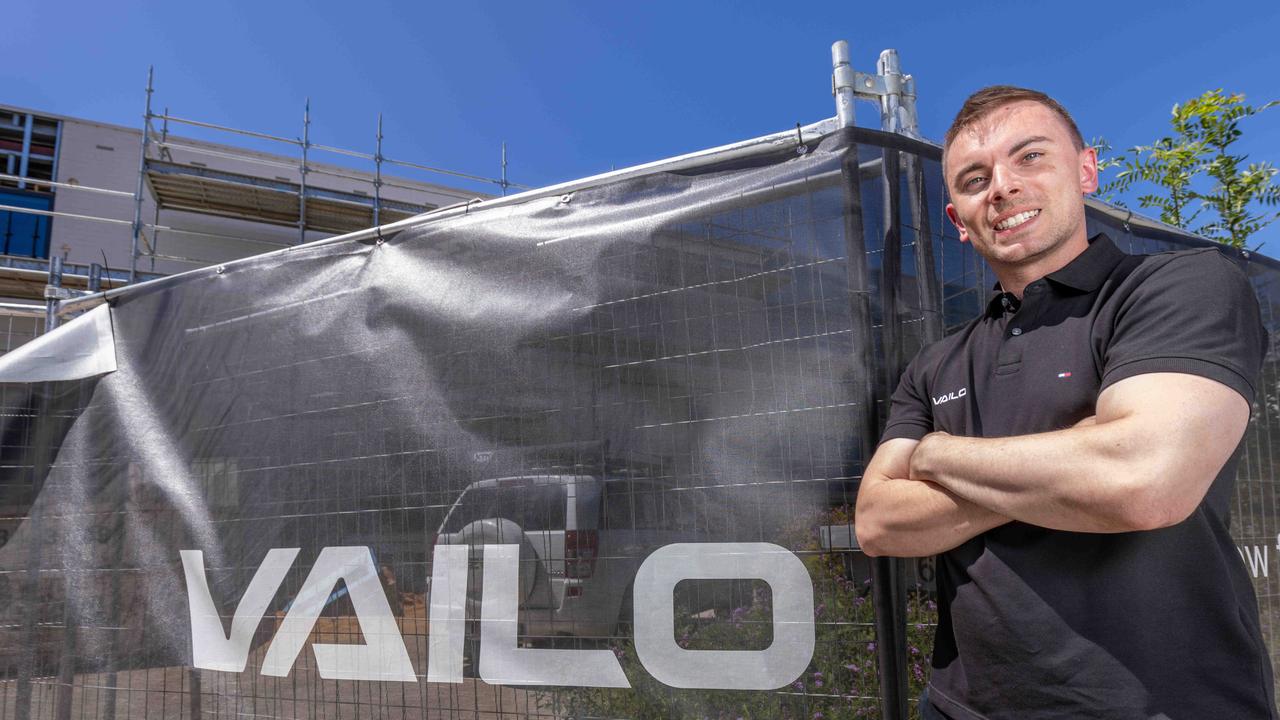 Vailo founder Aaron Hickmann. Picture: Ben Clark