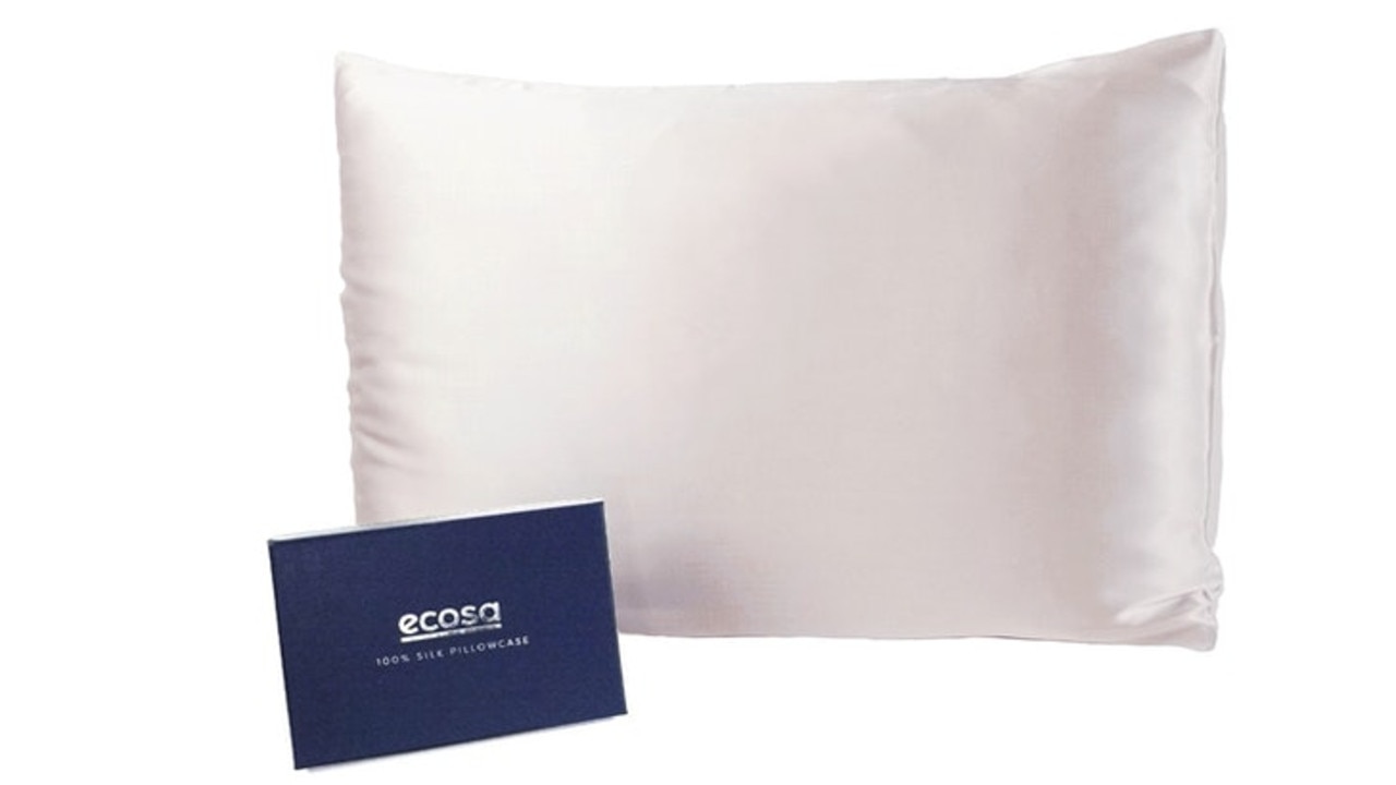 Ecosa Silk Pillowcase in Light Pink