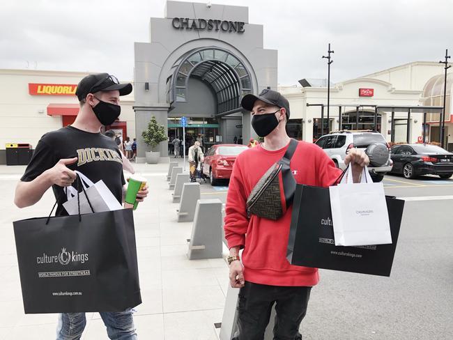 Shoppers will return to Chadstone at 6pm. Picture: David Crosling