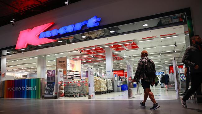 Kmart is set to benefit from shoppers seeking value. Picture: Justin Lloyd.