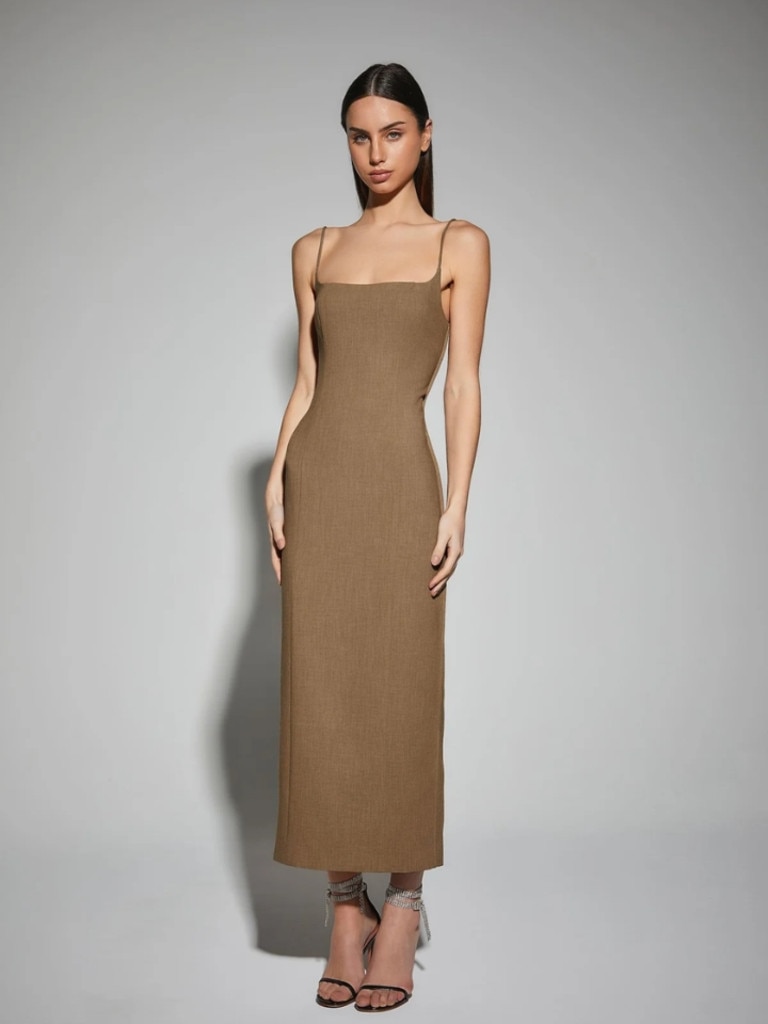 Chantelle dress in brown. Picture: KIANNA.