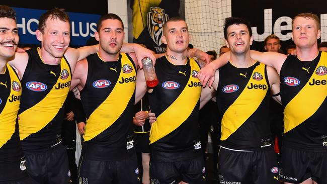 Trent Cotchin and the Tigers are up and running in 2017. Picture: Getty Images