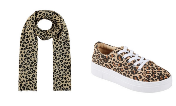 Leopard store shoes kmart