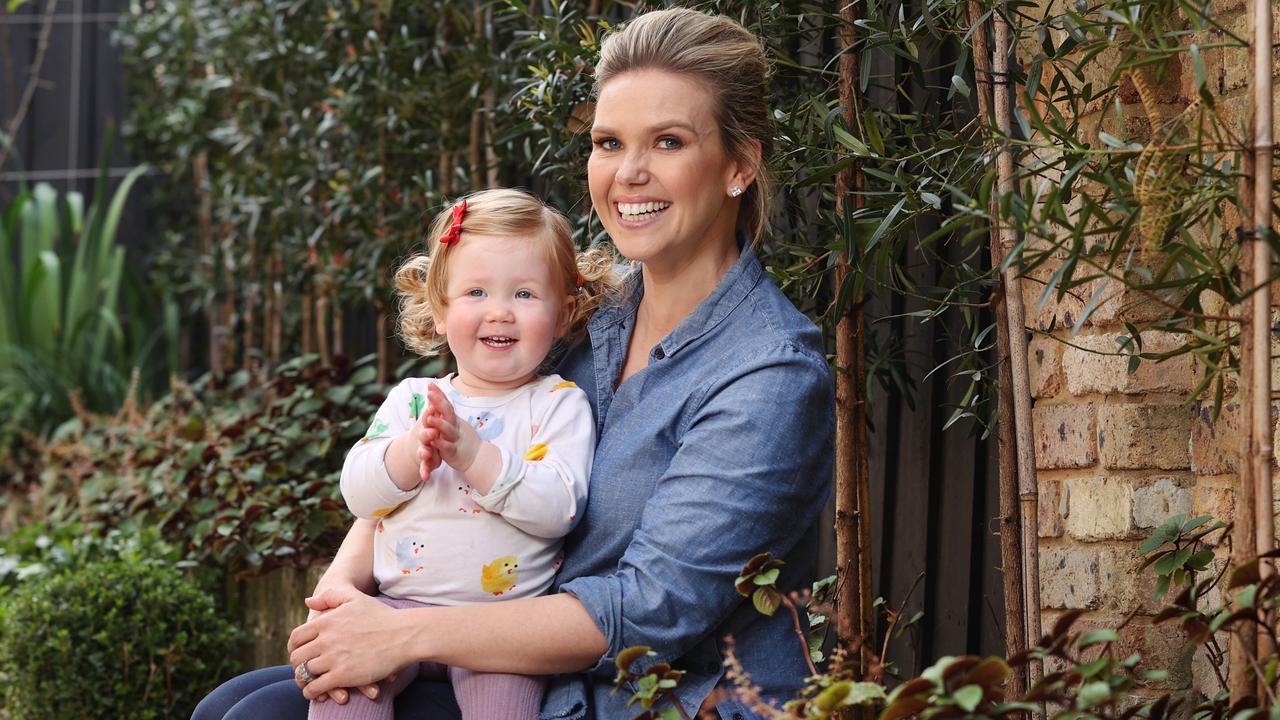 Edwina Bartholomew with her daughter Molly in 2021. Picture: Richard Dobson