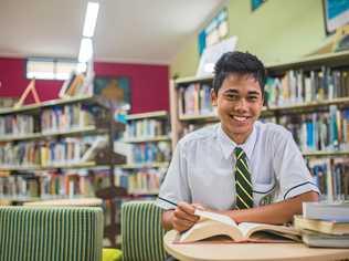 Jordan Wall of St Brendan's will sit the state's last QCS test this week. Picture: contributed
