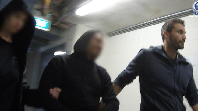 Police arrested the man in Villawood. Picture: NSW Police