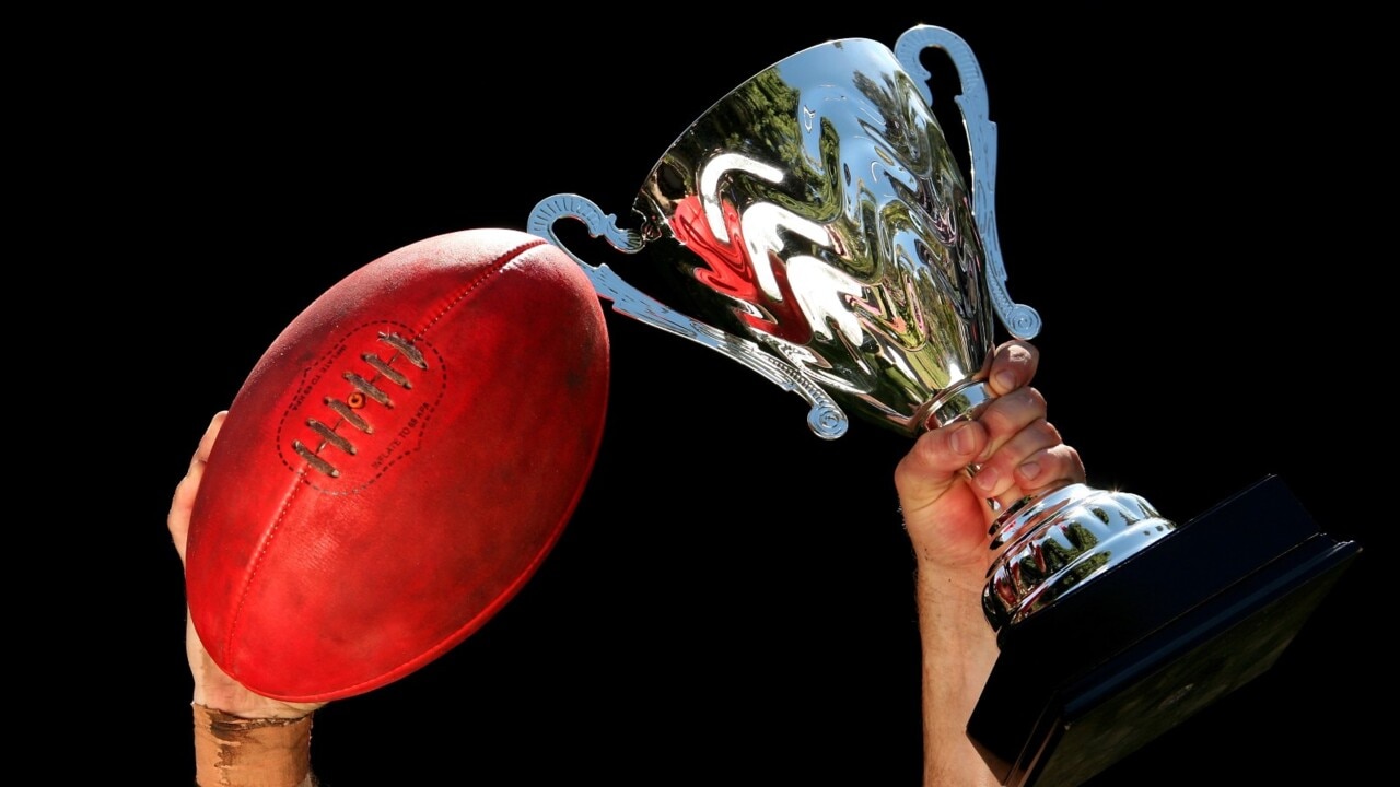 AFL premiership cup landed in WA