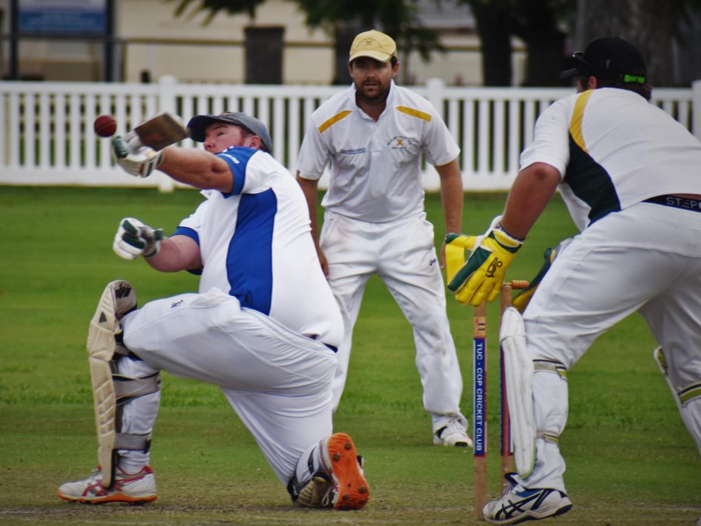 Ulmarra Hotel Tucabia Copmanhurst's Dan Cootes survives a shout for caught behind during the CRCA GDSC Premier League preliminary final against GDSC Easts-Westlawn Crown Hotel at Ellem Oval on Saturday, 20th March, 2021.