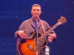 Justin Timberlake on stage in Chicago. Picture: @adorejt_ig/X