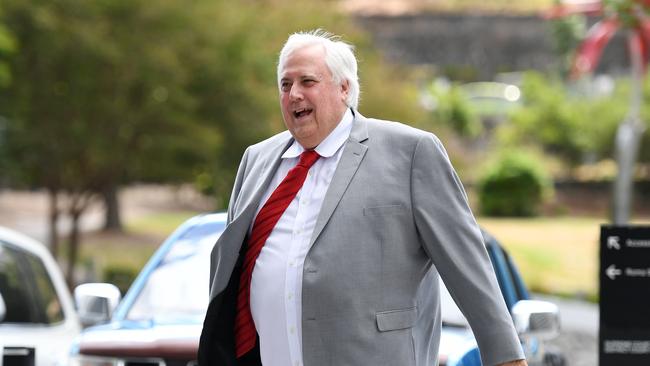 Clive Palmer offered Queensland Nickel creditors 10 cents on the dollar to buy back the refinery’s enormous debts. Picture: AAP/Dan Peled