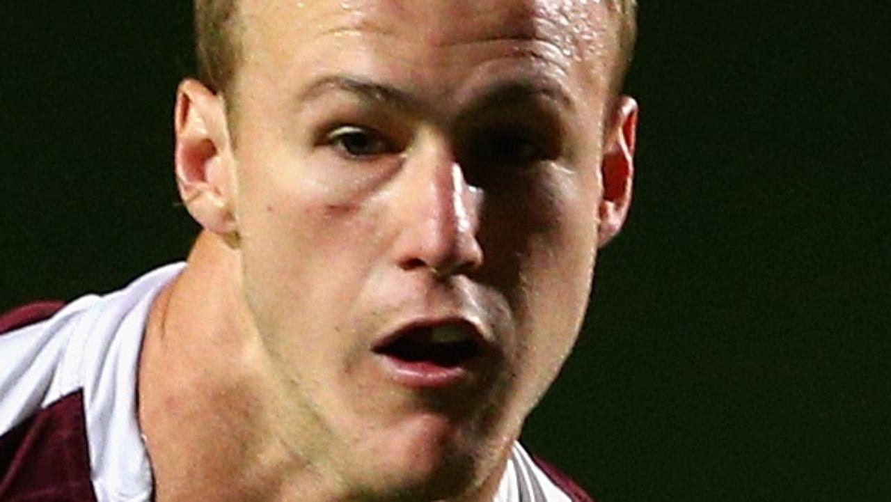 SYDNEY, AUSTRALIA - JUNE 19: Daly Cherry-Evans of the Sea Eagles runs the ball during the round 15 NRL match between the Manly Sea Eagles and the Wests Tigers at Brookvale Oval on June 19, 2015 in Sydney, Australia. (Photo by Cameron Spencer/Getty Images)