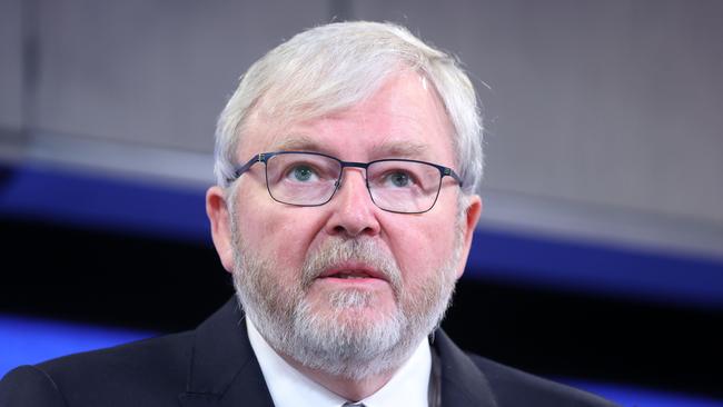 Former prime minister Kevin Rudd. Picture: Gary Ramage