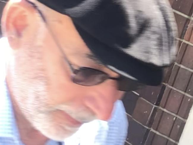 Faramarz Atshan, 71, of Mona Vale, in Manly after he was convicted in Manly Local Court of four sexual touching offences for using his bare toes to touch the bottoms of girls and young women sitting on northern beaches' buses. Picture: Manly Daily